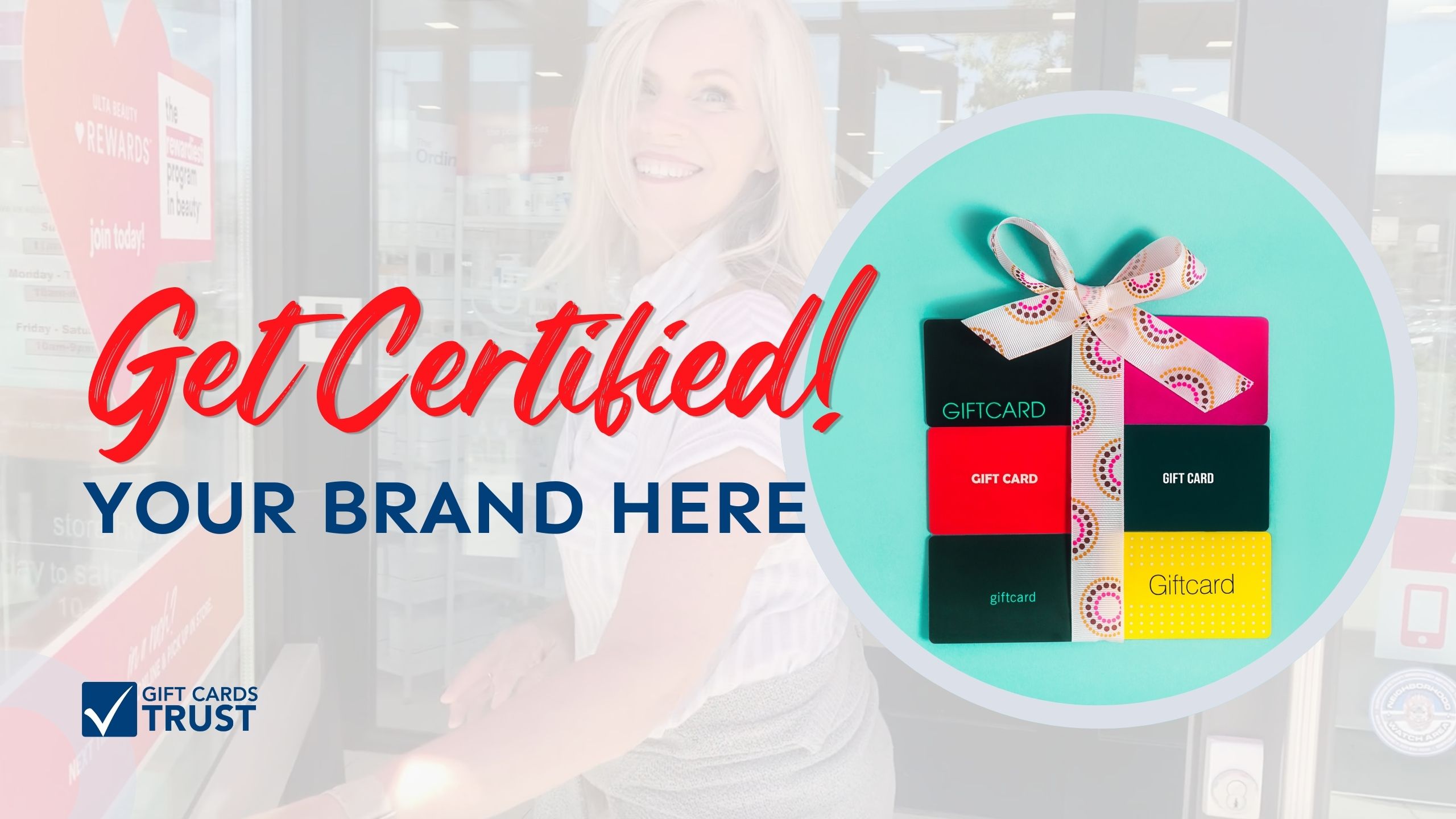 Gift Card Certification banner